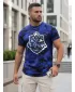 Tricou pentru bărbați DSTREET NX2003R-RB-M ALBASTRU