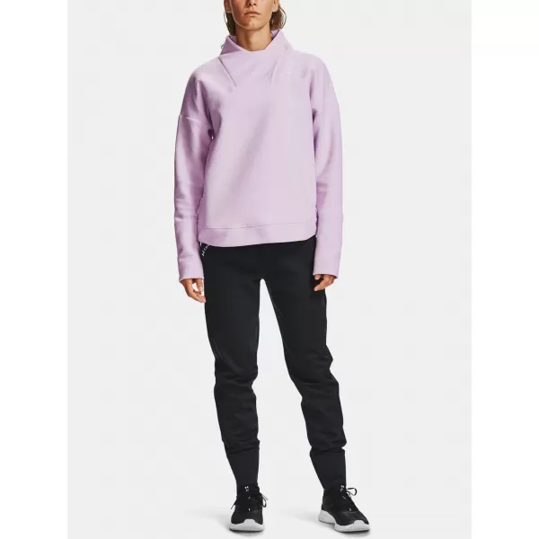  Hanorac de dama UNDER ARMOUR RECOVER FLEECE WRAP NECK 1356347-570 VIOLET 