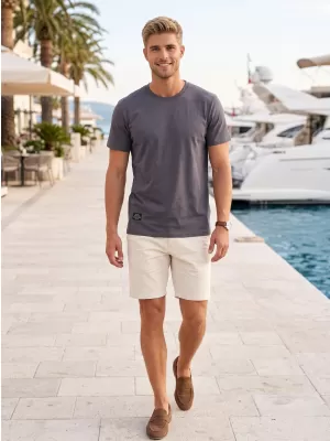 Tricou pentru bărbați ALTISPORT NP/ALMST20001 GRI ARDEZIE
