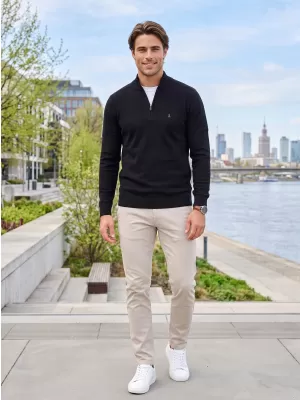 Pulover pentru bărbați ALTISPORT ITSU NEGRU
