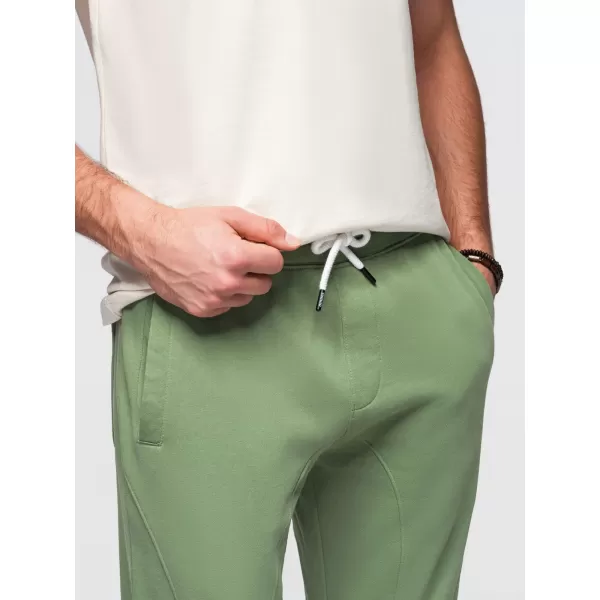  Pantaloni de trening pentru bărbați OMBRE OM-PABS-0305 VERDE 