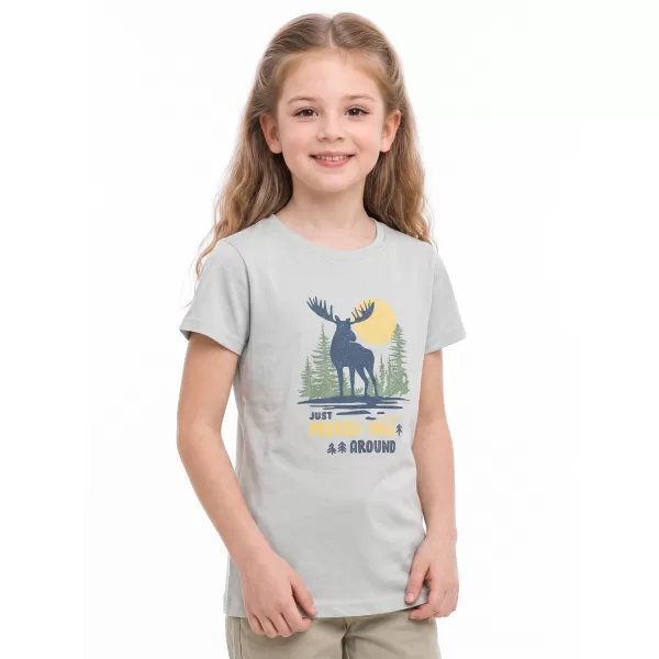  Tricou pentru copii ALPINE PRO ECOMO 4 GERMINA VARIANTA VERDE PB 