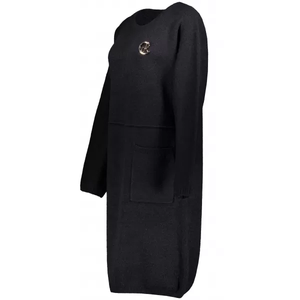  Rochie de dama tricotata ALTISPORT ISIDORE NEGRU 