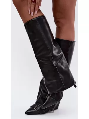 Cizme de dama BOTO 9386 NEGRU
