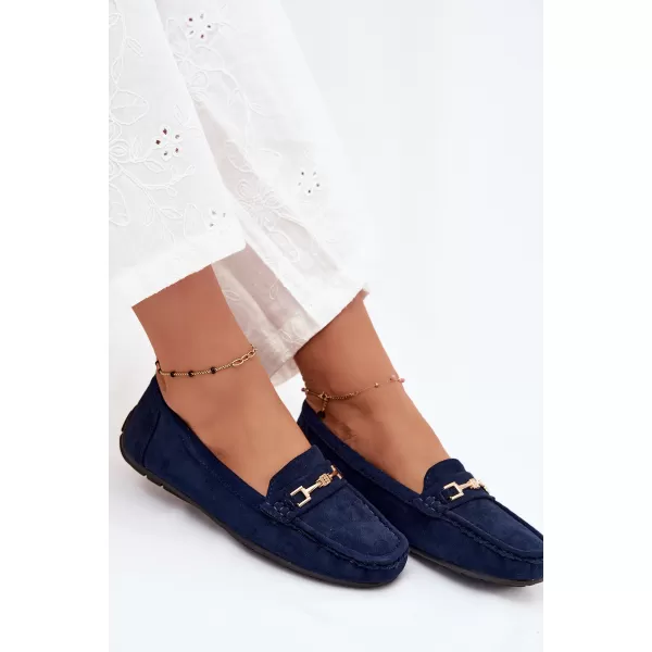  Mocasini de dama BOTO FT247 ALBASTRU MARIN 