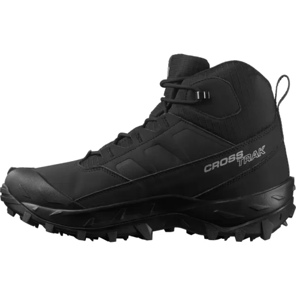  Pantofi pentru bărbați SALOMON CROSSTRAK WATERPROOF L47570200 NEGRU/NEGRU/ASFALT 