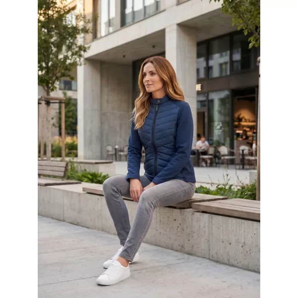  Jachetă hibridă pentru femei MALFINI PREMIUM CROSS 556 ALBASTRU MARIN 