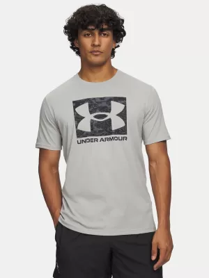 Tricou pentru bărbați UNDER ARMOUR UA ABC CAMO BOXED LOGO SS 1361673-069 GRI