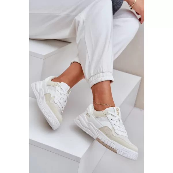  Adidași de damă BIG STAR SHOES OO274A155 ALB 