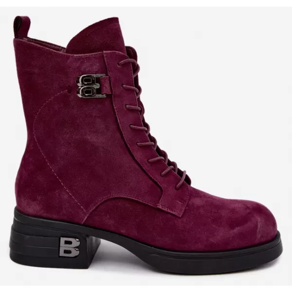  Botine de dama VINCEZA 67044 BURGUNDIA 