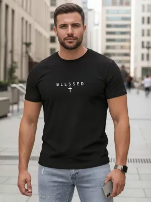 Tricou pentru bărbați DSTREET NX5124R-BK NEGRU