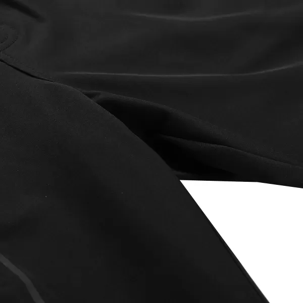  Pantaloni capri pentru bărbați ALPINE PRO WEDER 2 NEGRU 