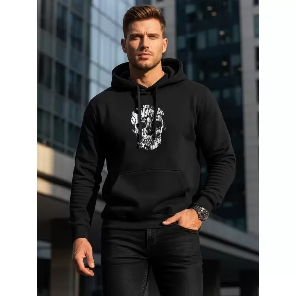  Hanorac pentru bărbați DSTREET NX0034B-BK NEGRU 
