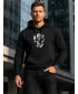 Hanorac pentru bărbați DSTREET NX0034B-BK NEGRU