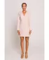 Rochie MOE M793 BEJ DESCHIS