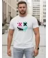 Tricou pentru bărbați DSTREET NX5100R-WH ALB