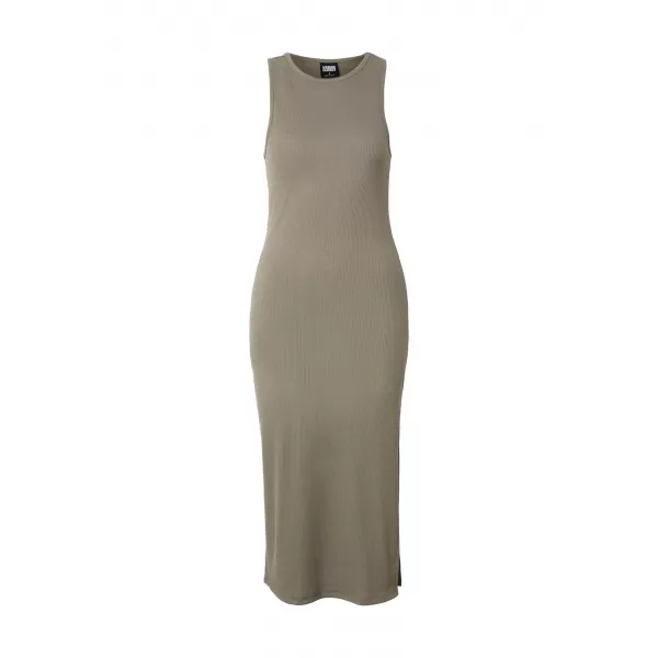  Rochie URBAN CLASSICS TB8276 MĂSLINE PALID 