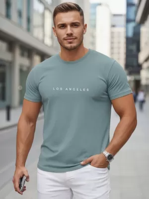 Tricou pentru bărbați DSTREET NX5099R-SB ALBASTRU
