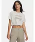 Tricou pentru femei UNDER ARMOUR BUNGEE HEM TEE 6010950-110 ALB