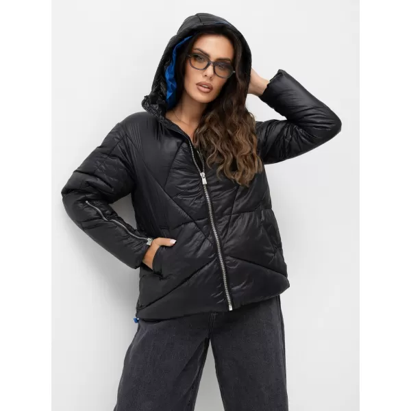  Geaca de dama SUBLEVEL D50048X44517A2 NEGRU 