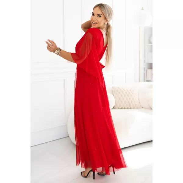 Rochie NUMOCO 655-5 ROŞU 