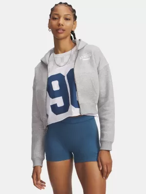 Hanorac de dama UNDER ARMOUR ICON FLEECE NOV FZ 6010978-011 GRI