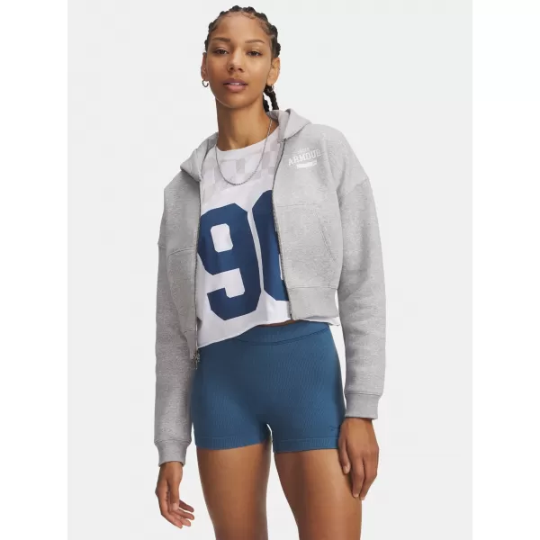  Hanorac de dama UNDER ARMOUR ICON FLEECE NOV FZ 6010978-011 GRI 