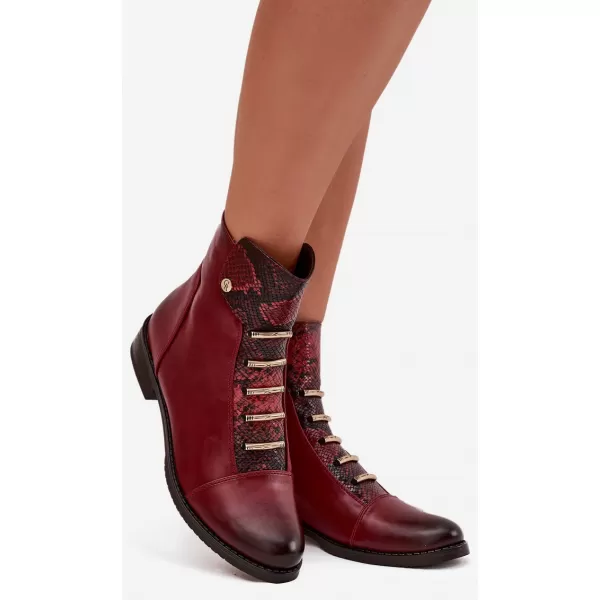  Botine de dama BOTO ASA62-16 MARO 