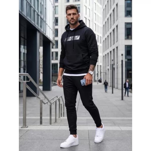  Set pentru bărbați DSTREET AX0694 NEGRU 