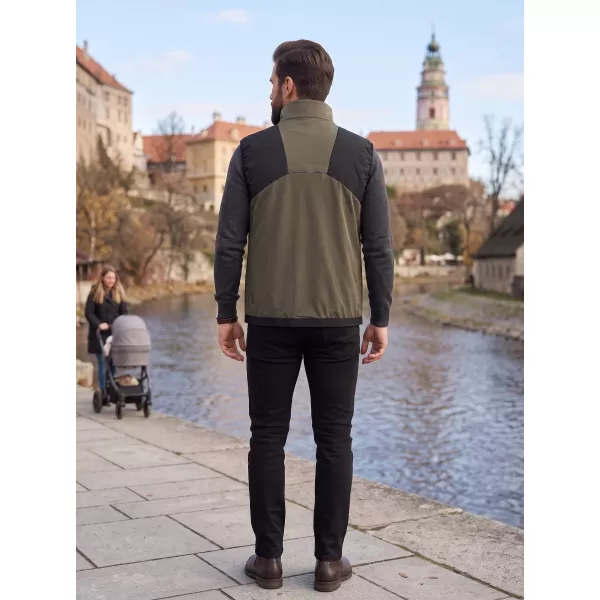  Vestă ușoară pentru bărbați ALPINE PRO BERF 3 NEGRU 