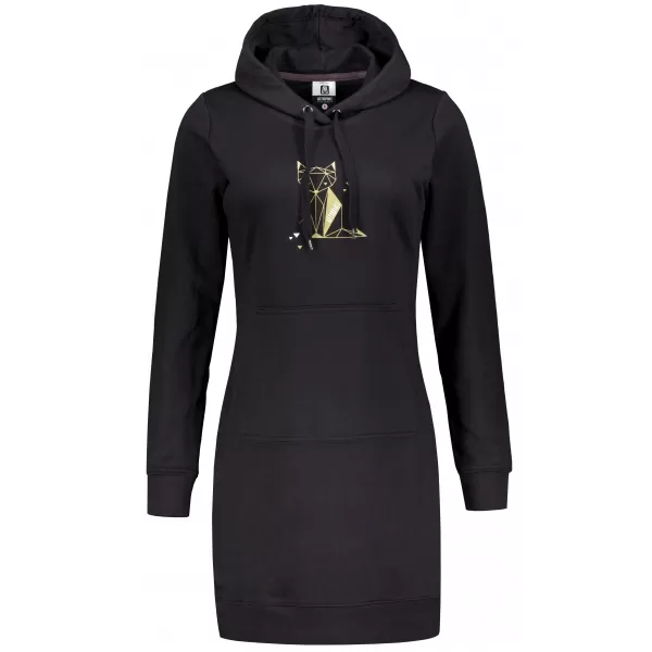 Hanorac prelungit dama ALTISPORT ALW091419 NEGRU SI AURIU 