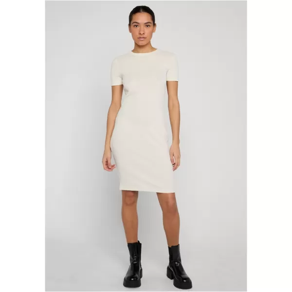  Rochie URBAN CLASSICS TB8275 ALB/NISIP 