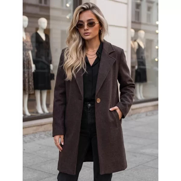  Palton de damă DSTREET NY0814 MARO 
