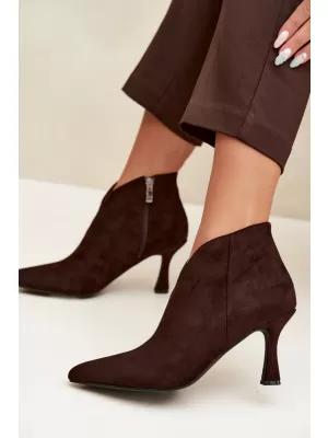 Botine de dama BOTO D-219 CAFEA
