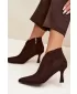 Botine de dama BOTO D-219 CAFEA