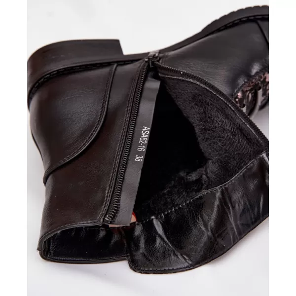  Botine de dama BOTO ASA62-16 NEGRU/MODEL 
