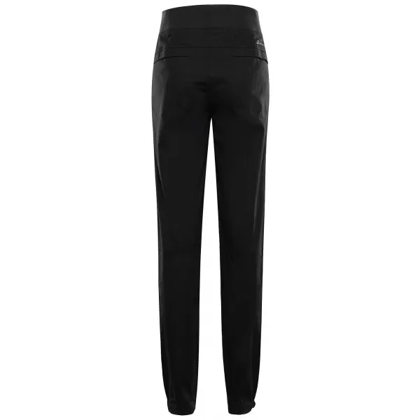  Pantaloni de dama din bumbac ALPINE PRO ZAMENA NEGRU 