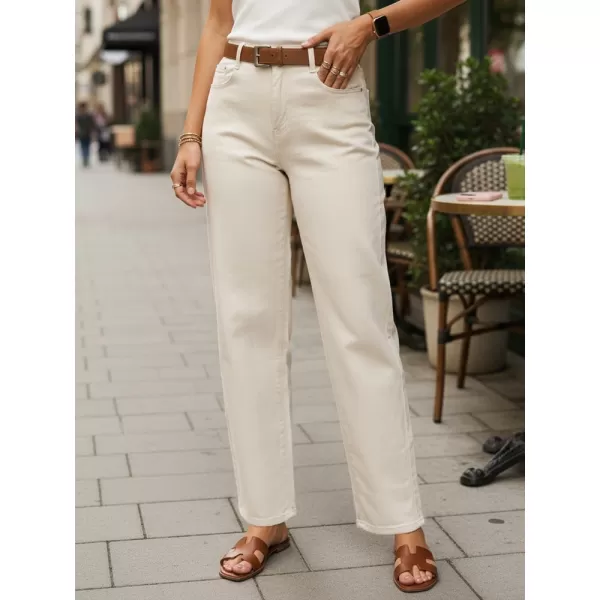  Pantaloni de dama DSTREET UY3057 ECRU 