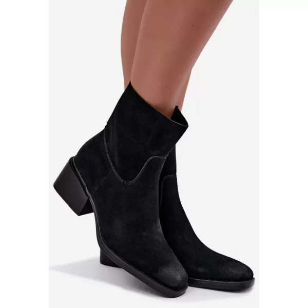  Botine de dama BOTO 9624 NEGRU 