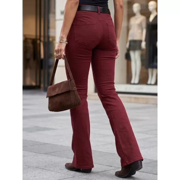 Pantaloni de dama DSTREET UY3111 CLARET 