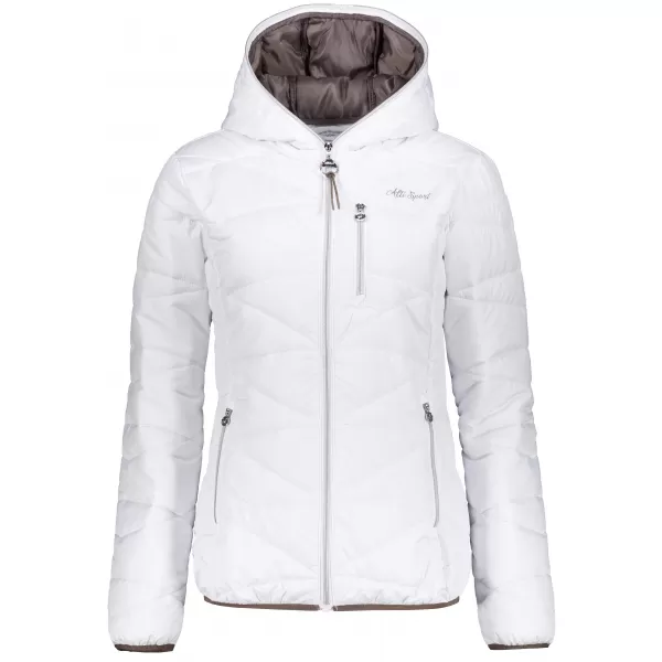  Geaca de iarna dama ALTISPORT IVORY ALB 