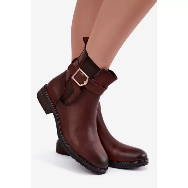  Pantofi de dama SERGIO LEONE BT-43-S MARO 