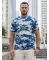 Tricou pentru bărbați DSTREET NX2005R-SK-M ALBASTRU