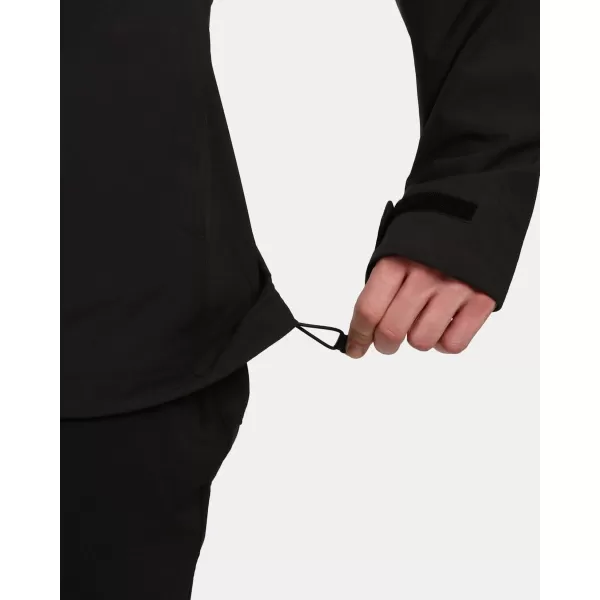  Jachetă hardshell pentru bărbați KILPI MONTANA-M 1M0102KI NEGRU 