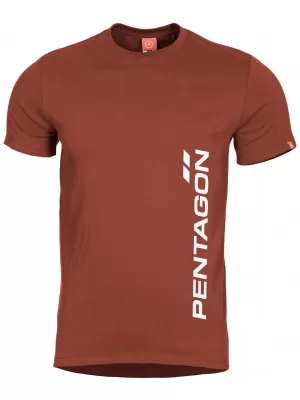 Tricou pentru bărbați PENTAGON AGERON ROȘU MARO