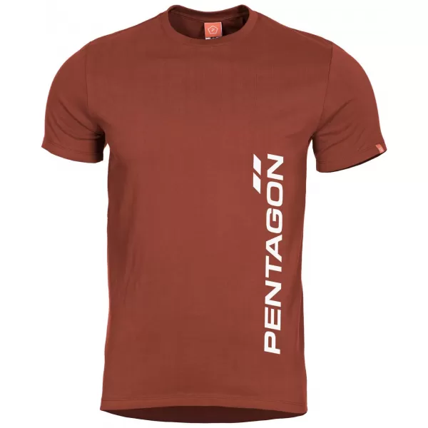  Tricou pentru bărbați PENTAGON AGERON ROȘU MARO 