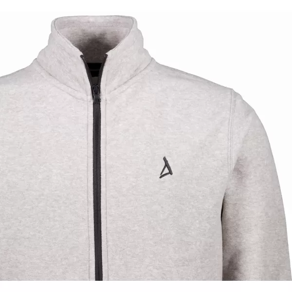  Hanorac pentru bărbați din fleece ALTISPORT ALM002852 EVIDENȚIERI ARGINTII 