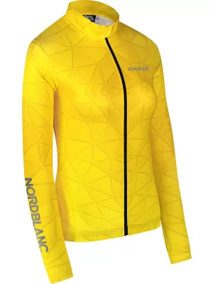 Tricou de ciclism pentru femei NORDBLANC VELOFLOW NBSLF8105 CHIHLIMBAR