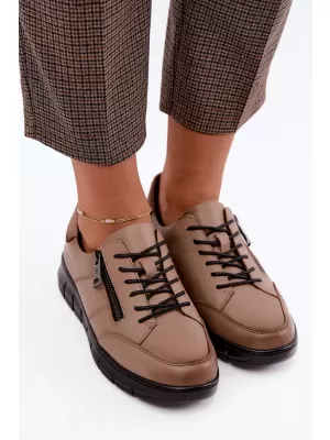 Botine de dama VINCEZA 133130 BEJ