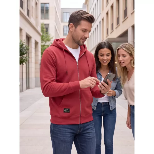  Hanorac pentru bărbați ALTISPORT NP/ALMST45001 BURGUNDIA 